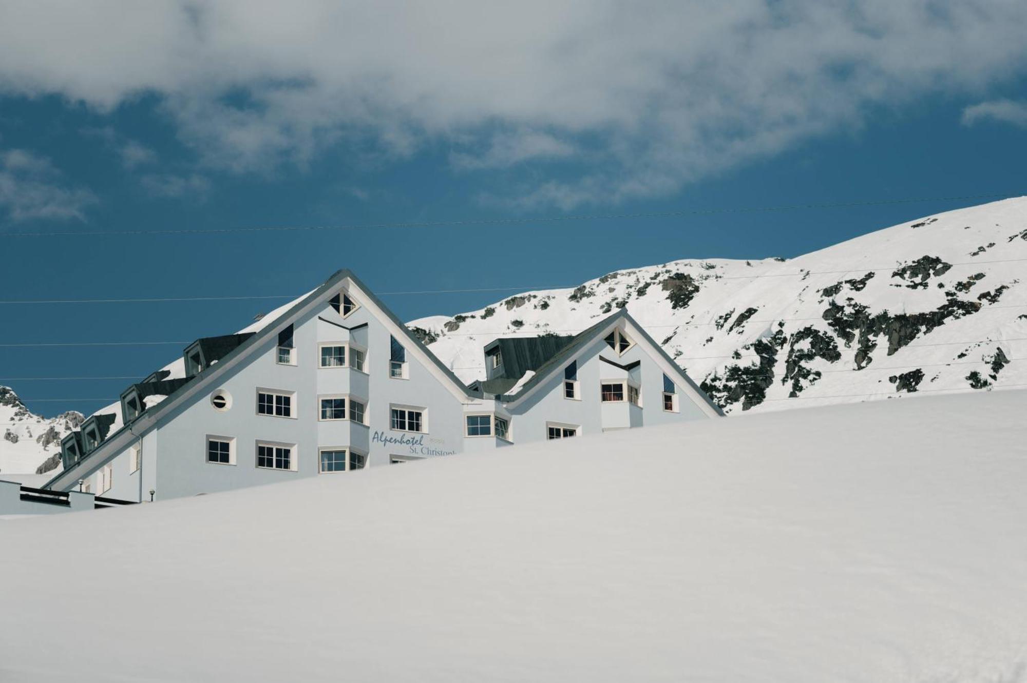 Alpenhotel St.Christoph Санкт Кристоф ам Арлберг Екстериор снимка